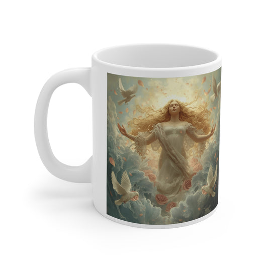 Aphrodite – Goddess of Love and Beauty Mug - front view