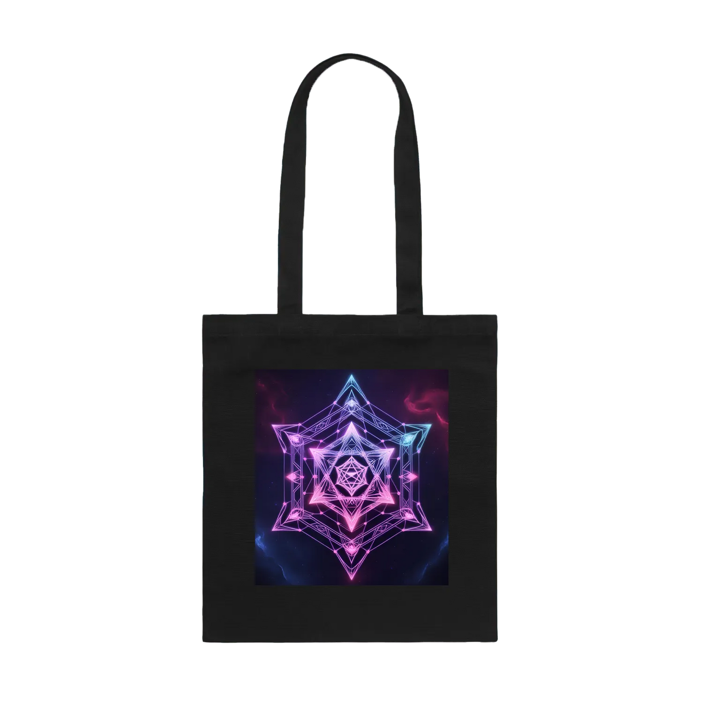 Black front flat lay