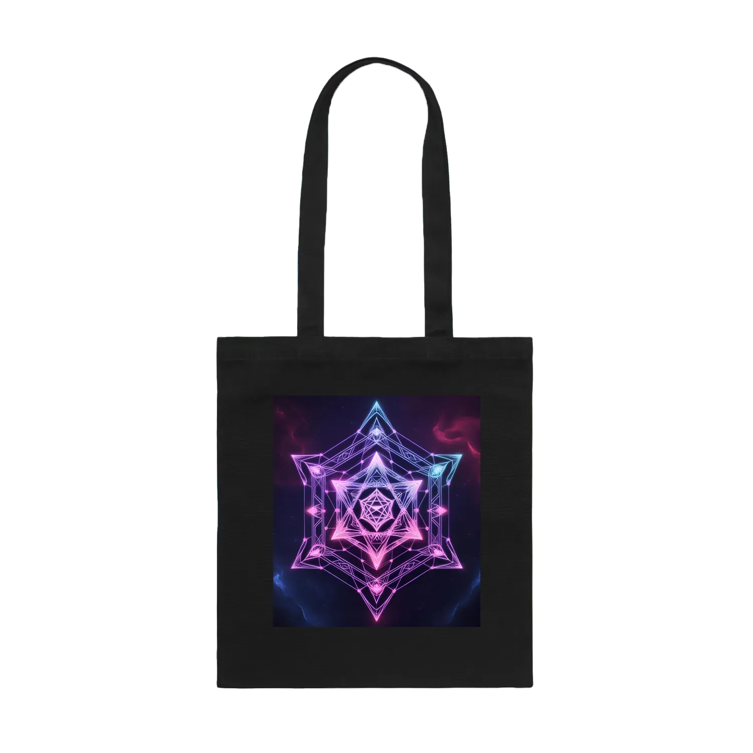 Black front flat lay