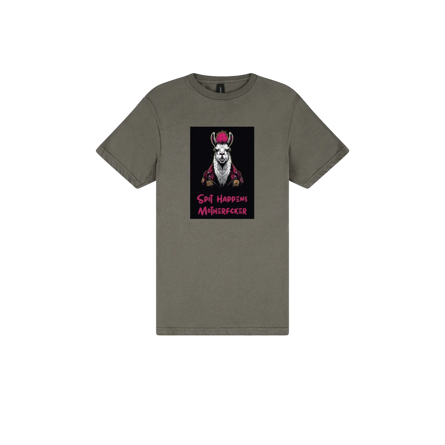 Charcoal front flat lay