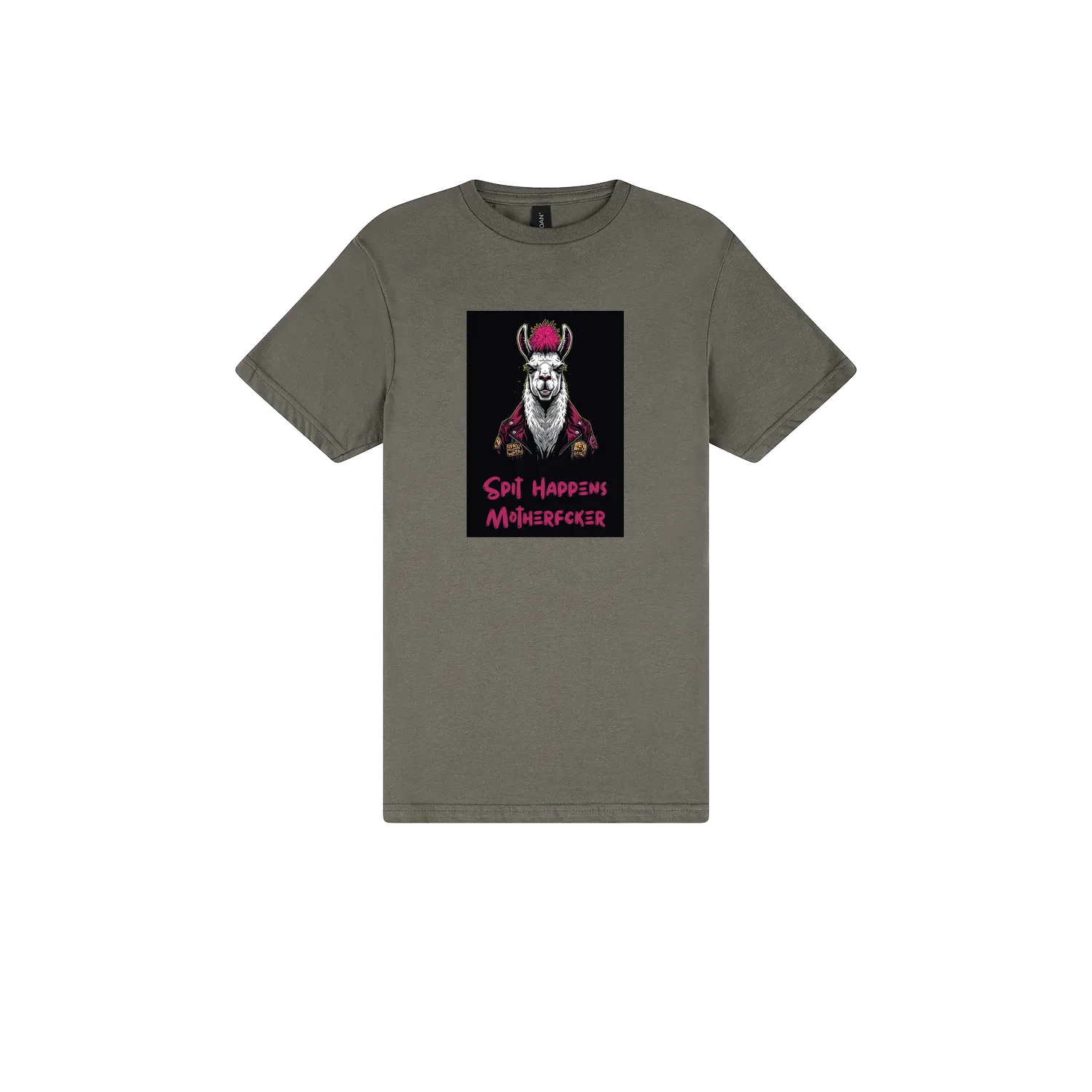 Charcoal front flat lay