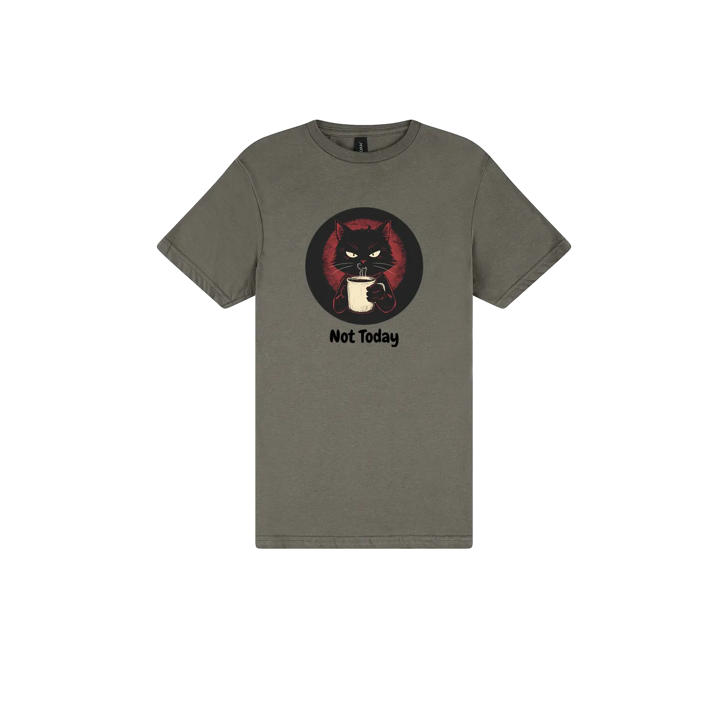 Charcoal front flat lay