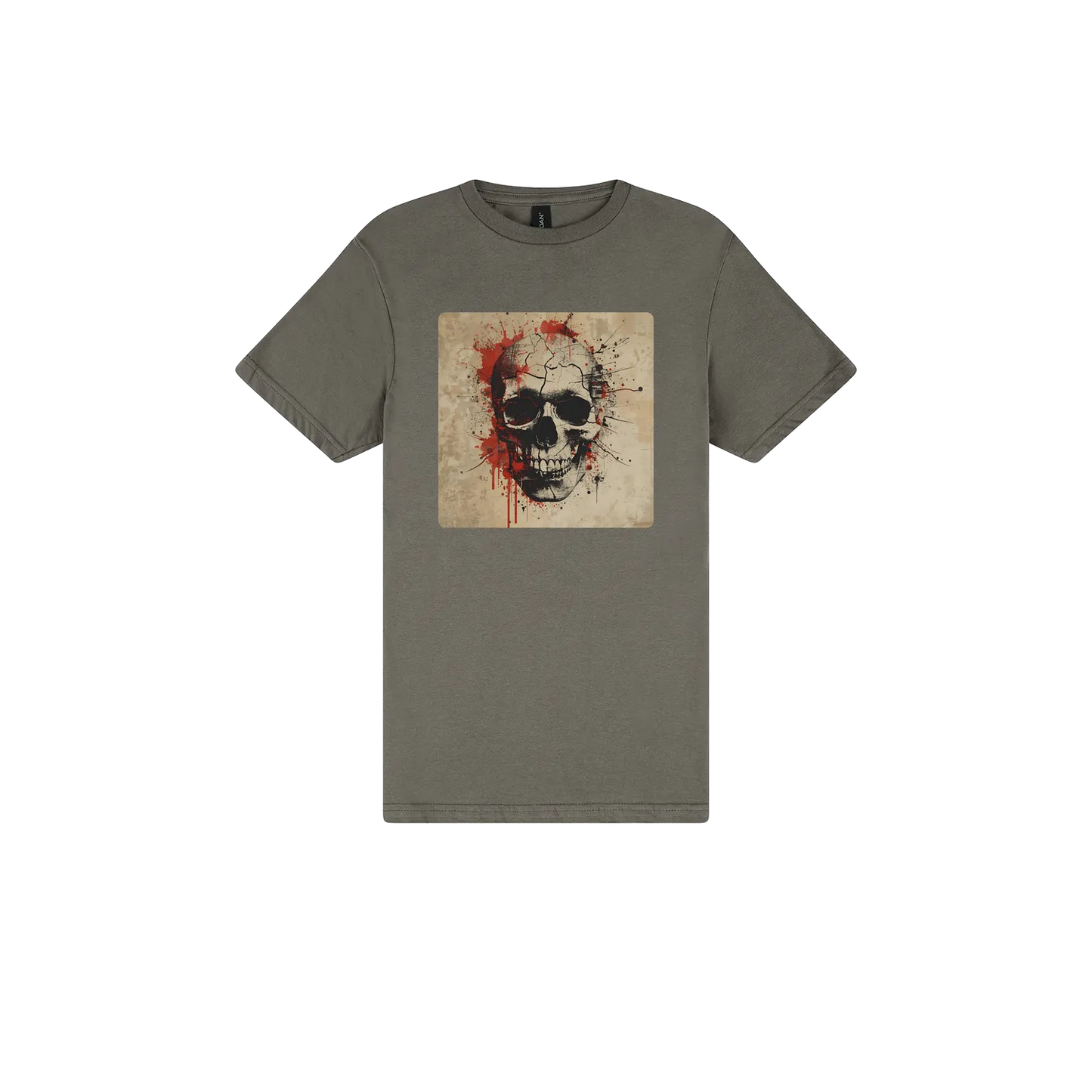 Charcoal front flat lay