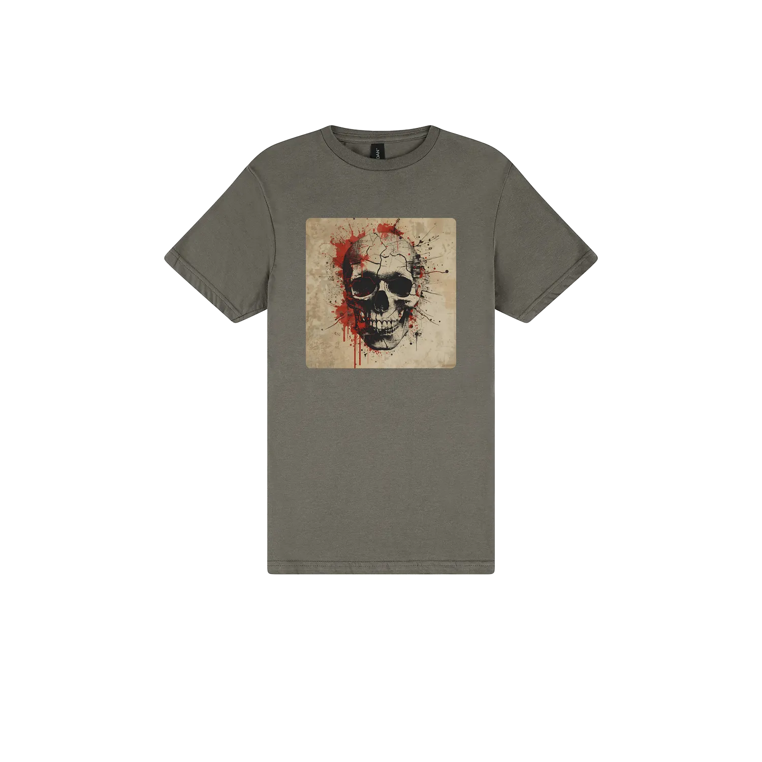 Charcoal front flat lay