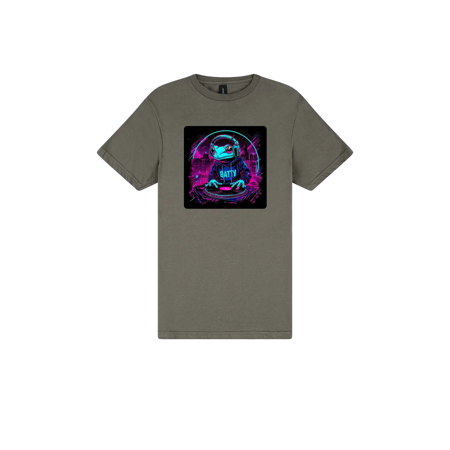 Charcoal front flat lay