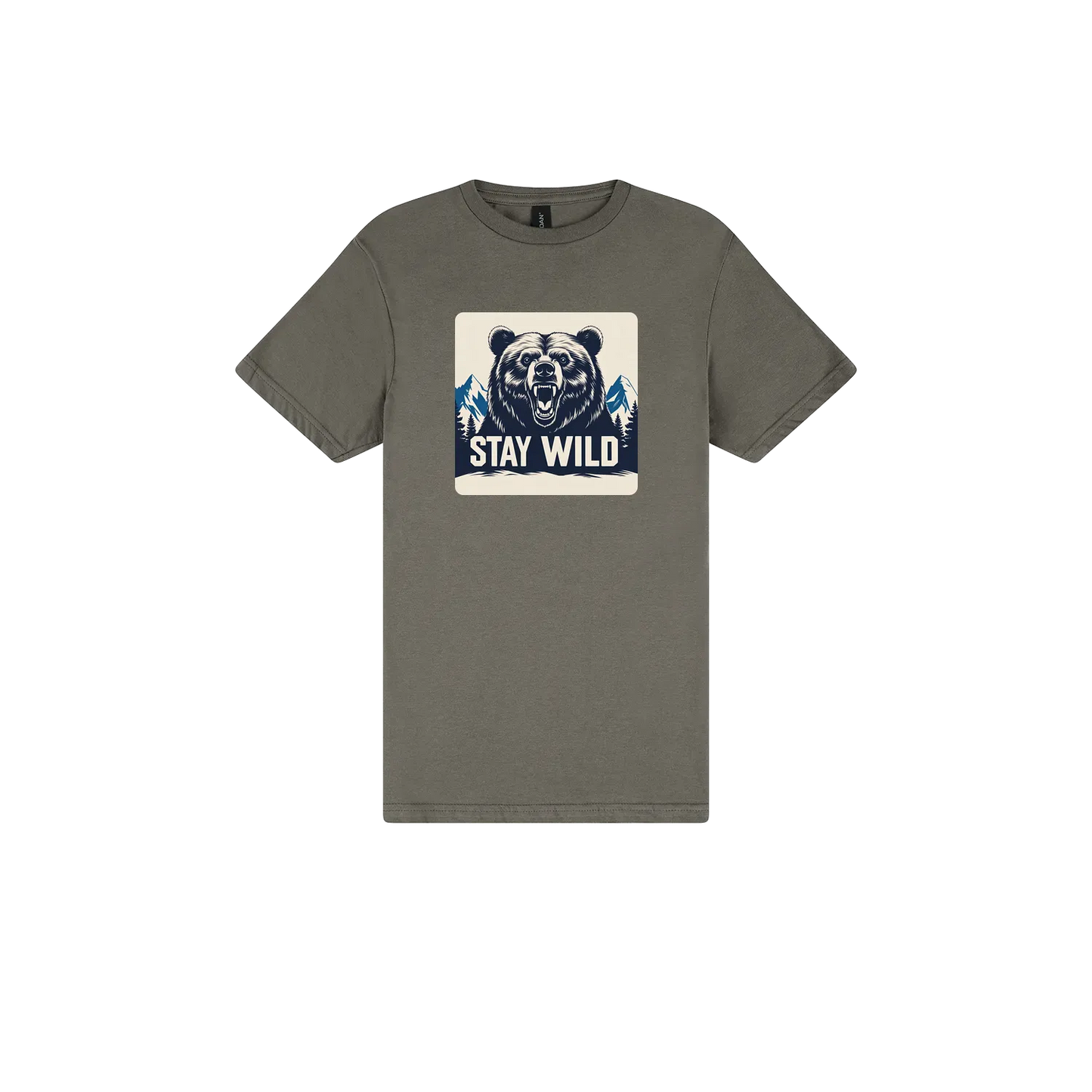 Charcoal front flat lay