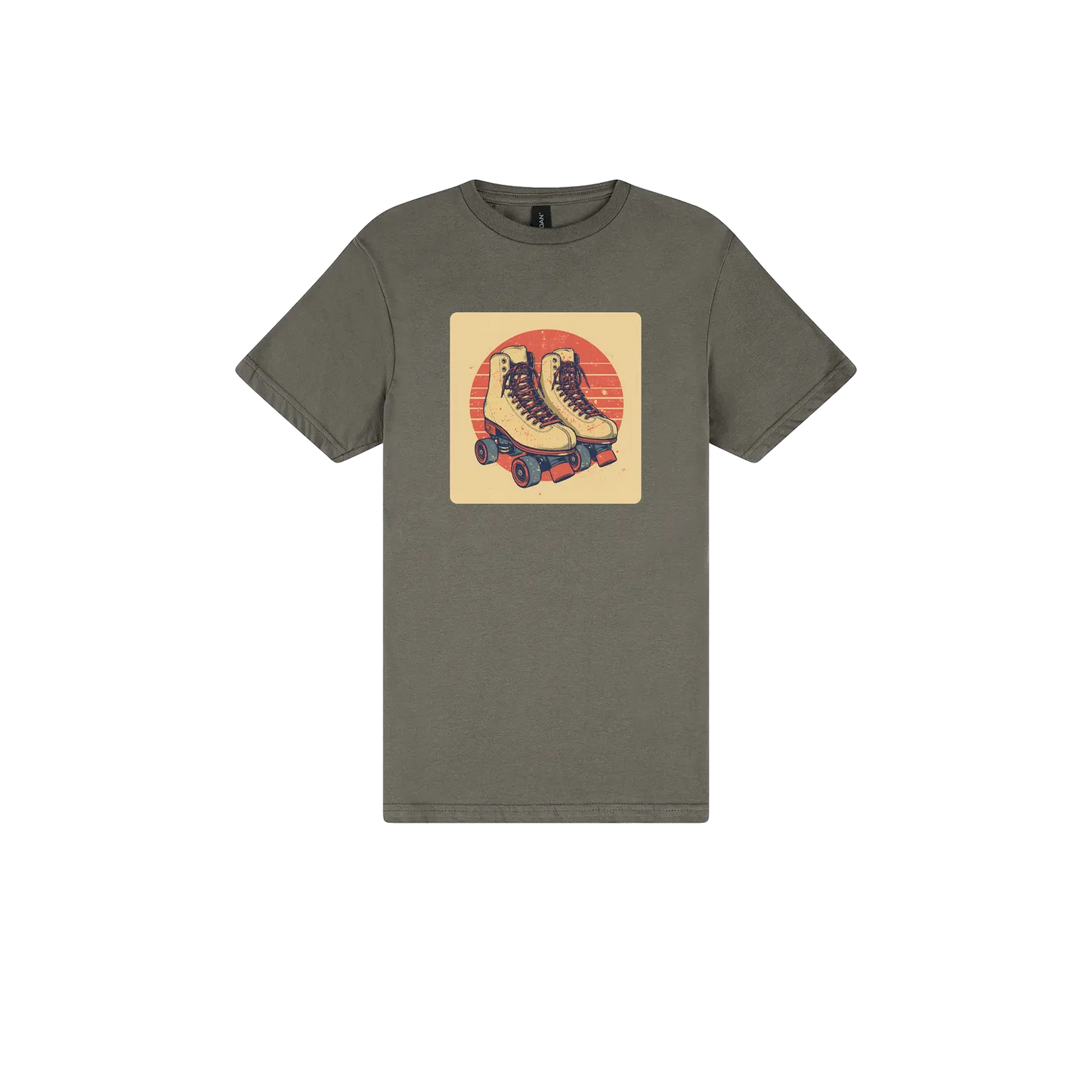 Charcoal front flat lay