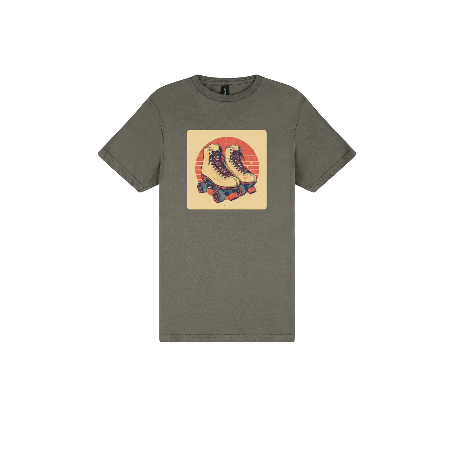 Charcoal front flat lay