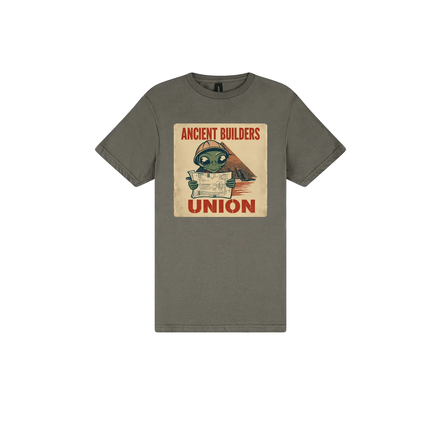 Charcoal front flat lay