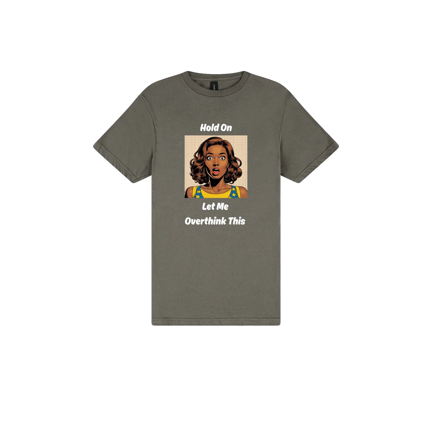 Charcoal front flat lay