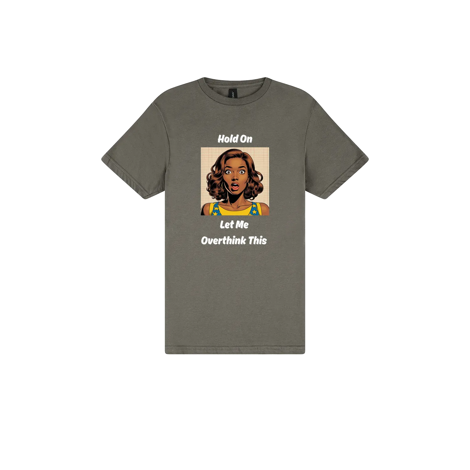 Charcoal front flat lay