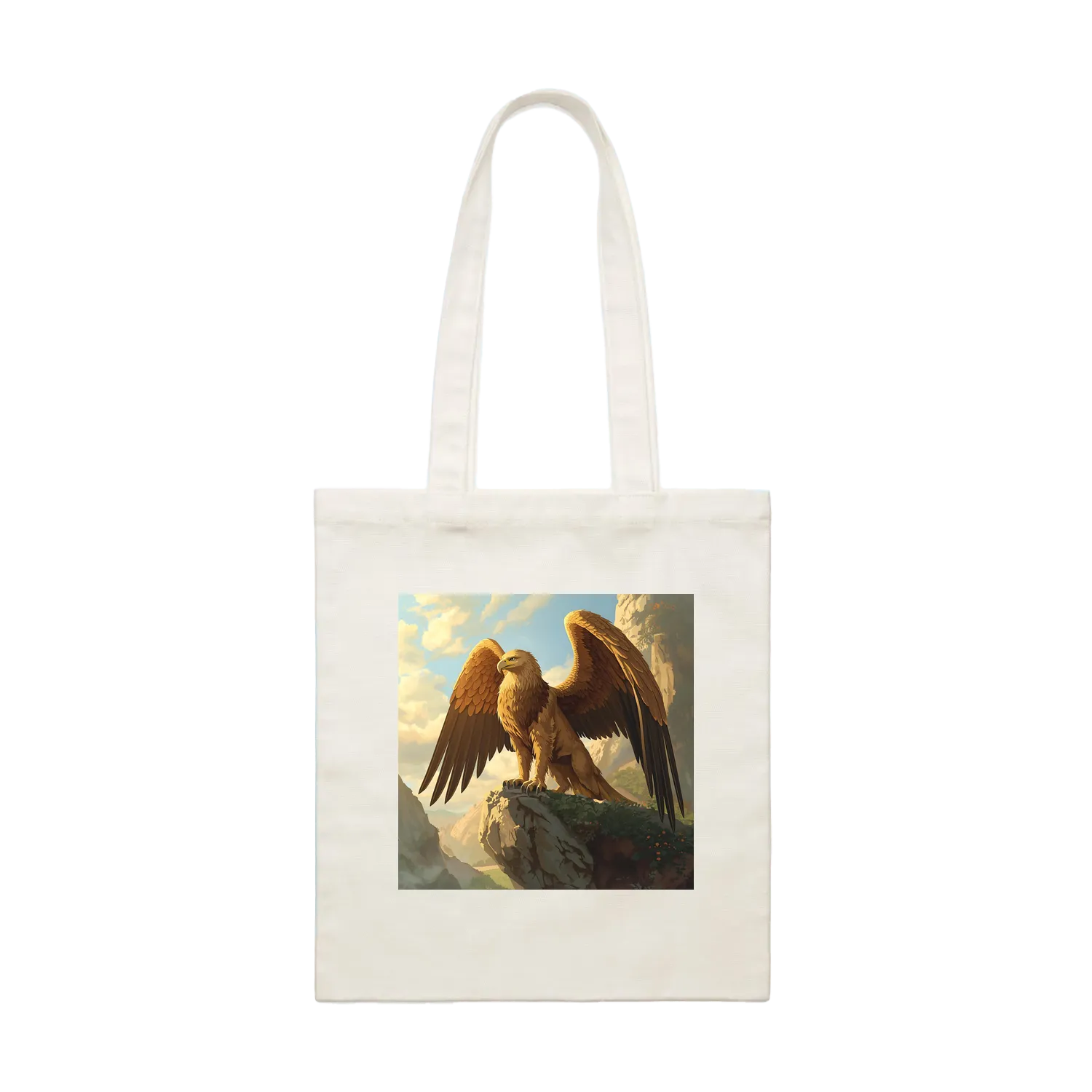 Cream front flat lay