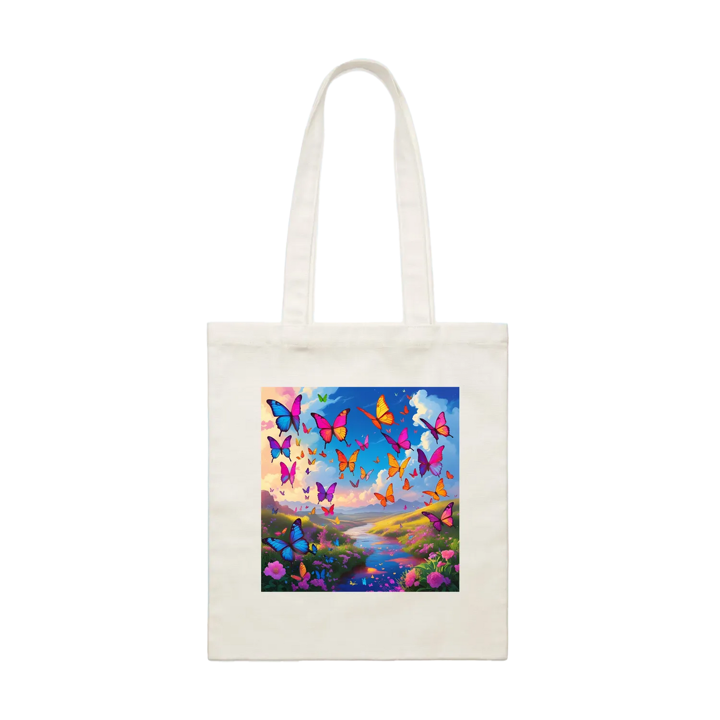 Cream front flat lay