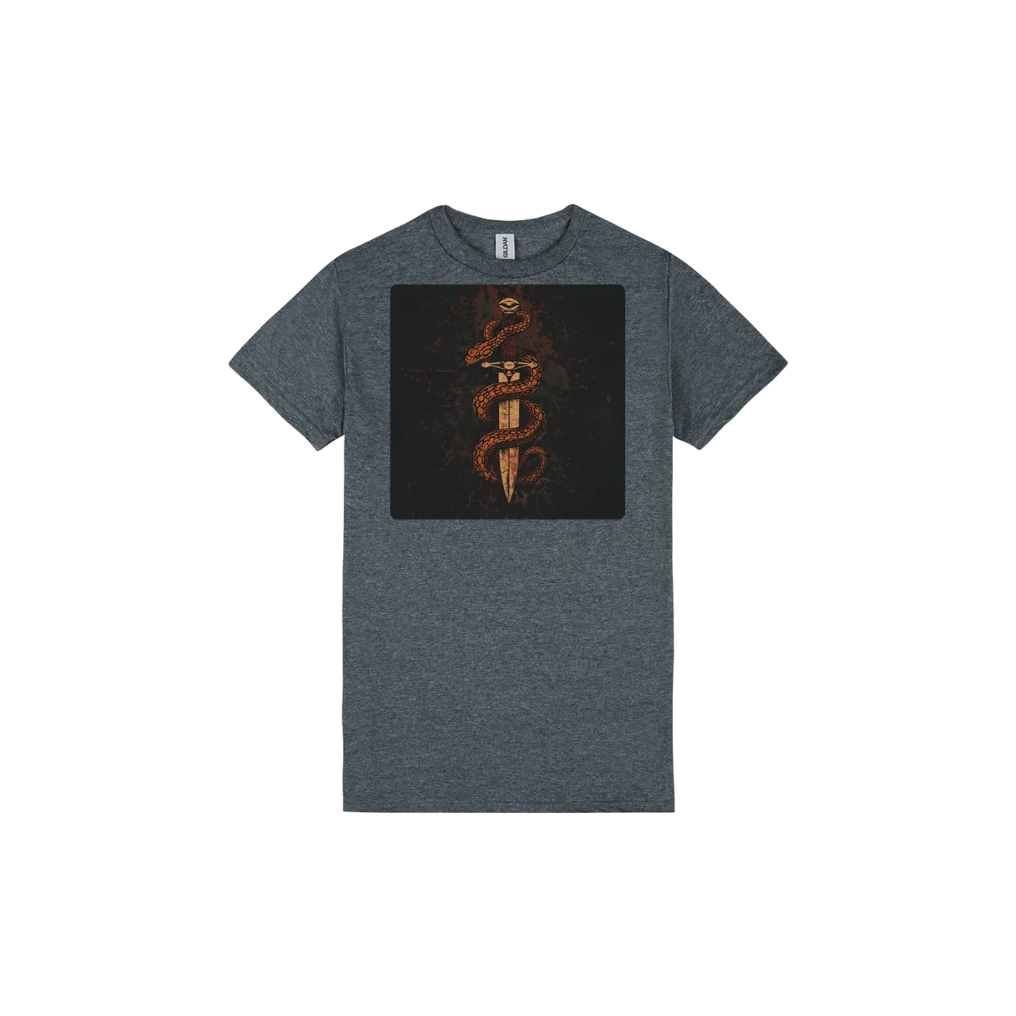 Dark Heather front flat lay