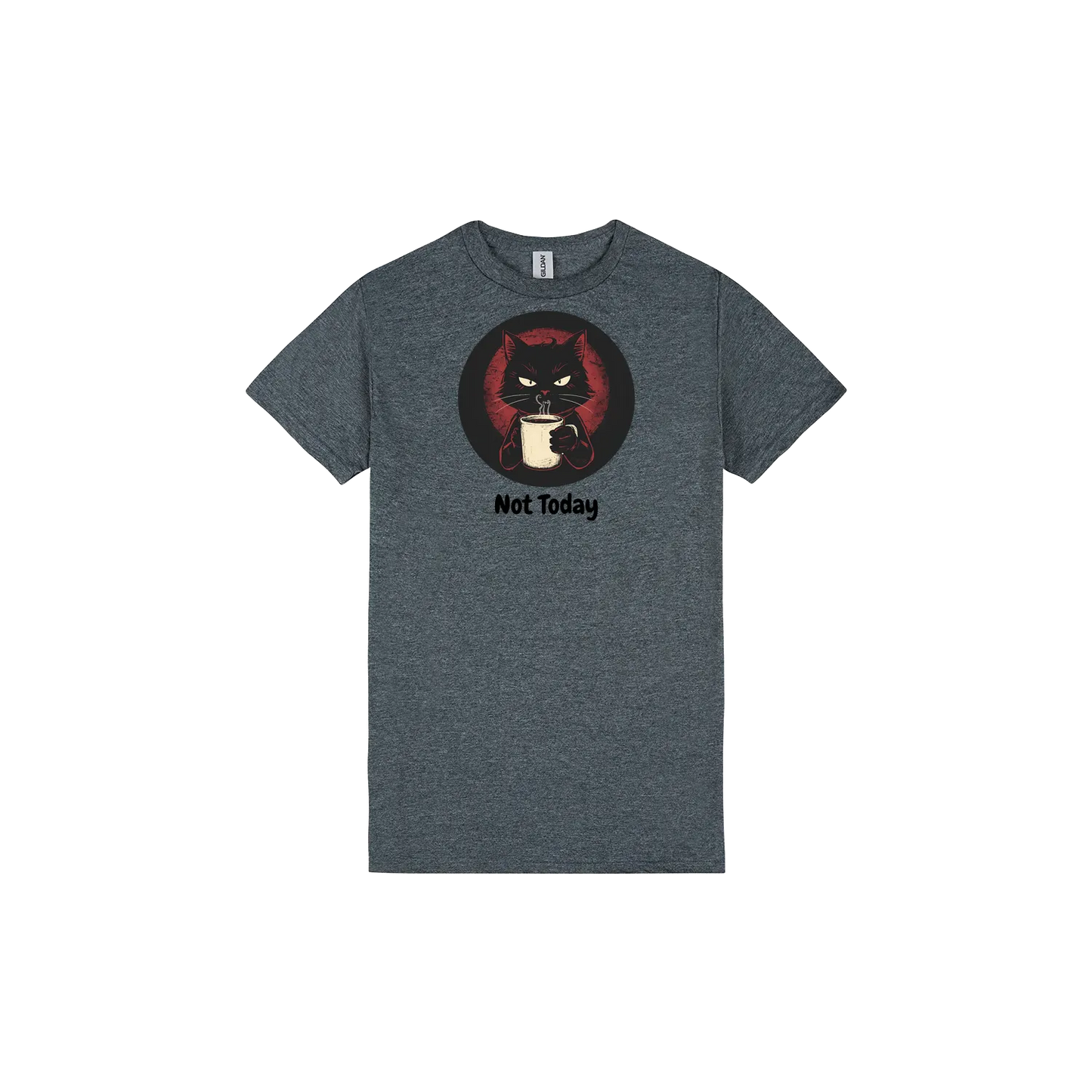 Dark Heather front flat lay