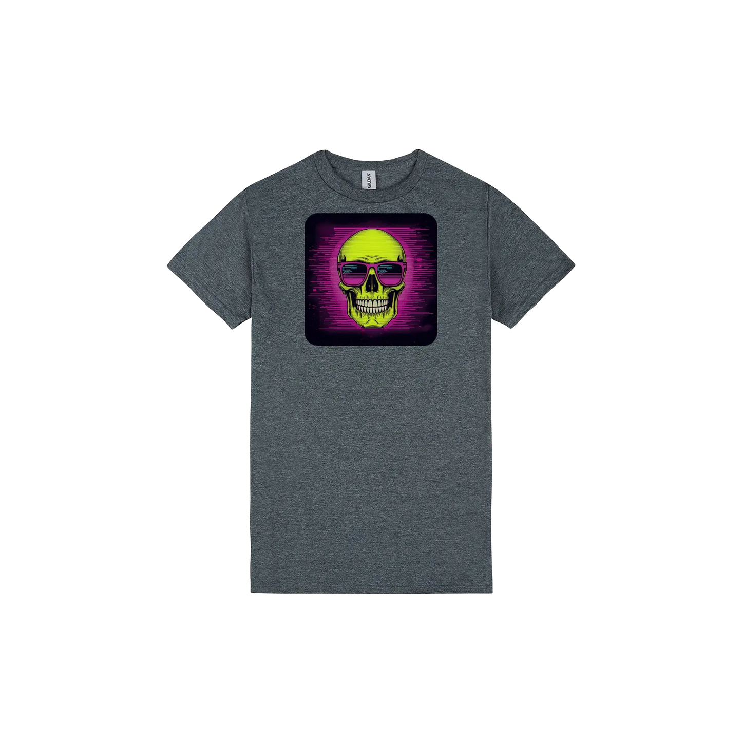 Dark Heather front flat lay
