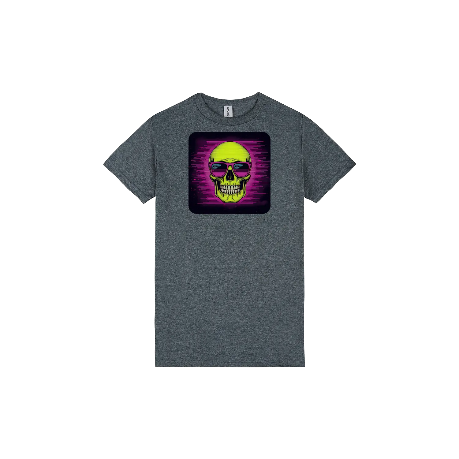 Dark Heather front flat lay