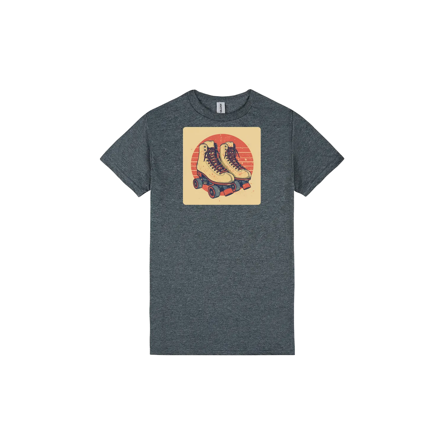 Dark Heather front flat lay