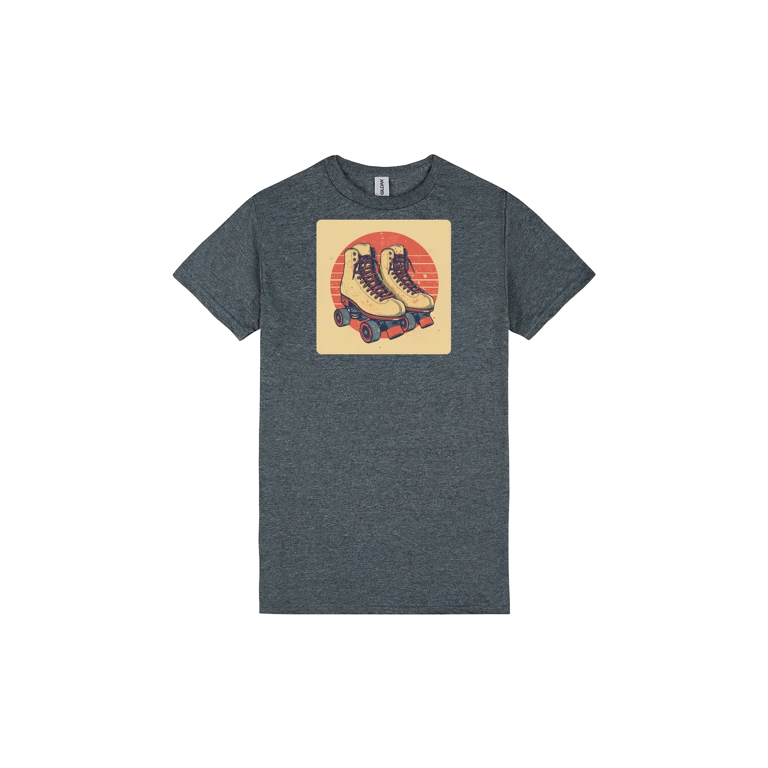 Dark Heather front flat lay