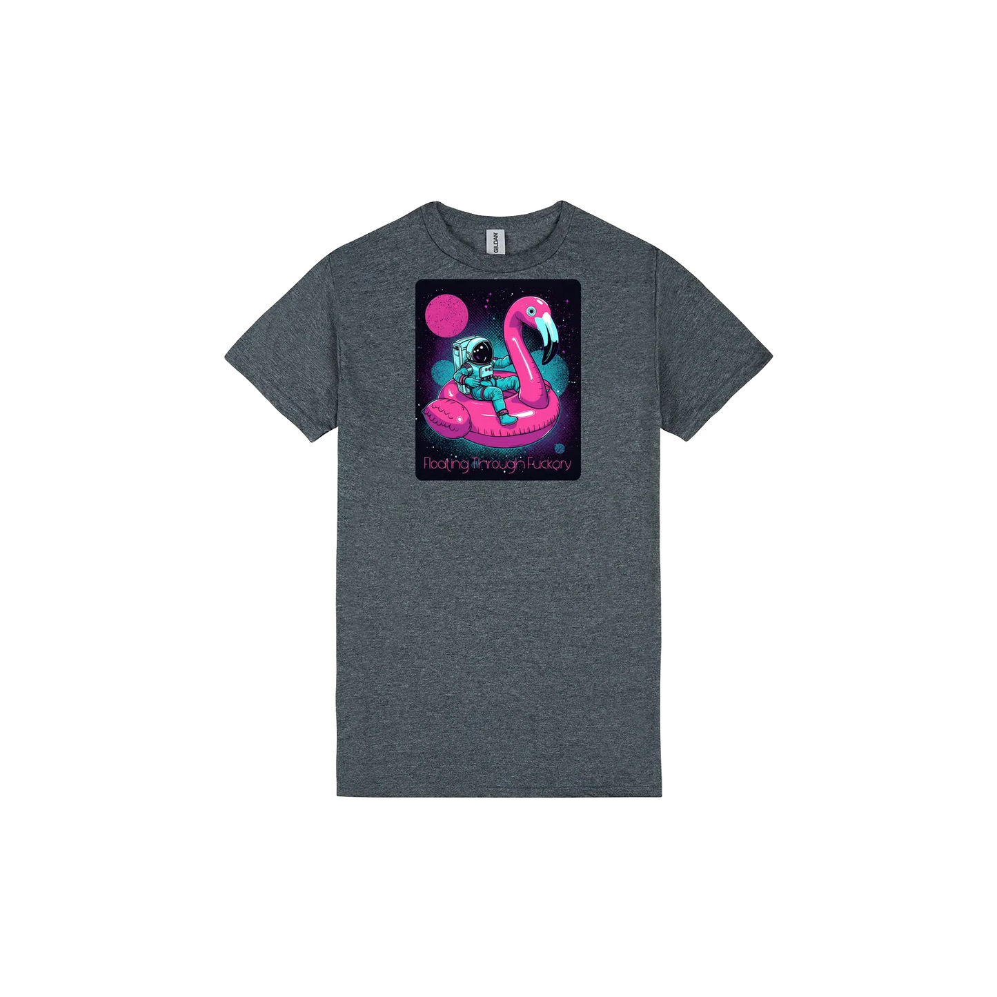 Dark Heather front flat lay