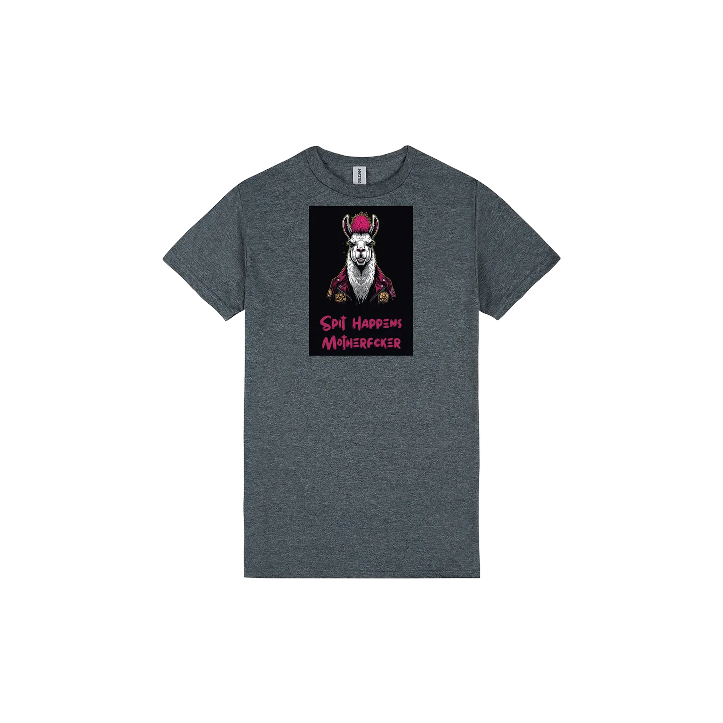 Dark Heather front flat lay