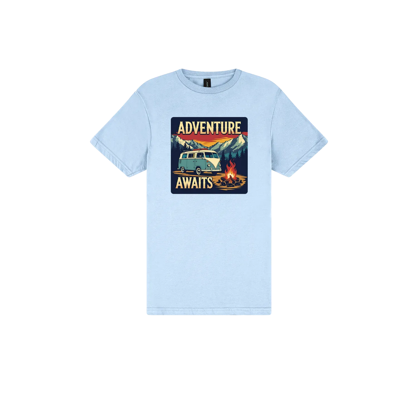 Light Blue front flat lay