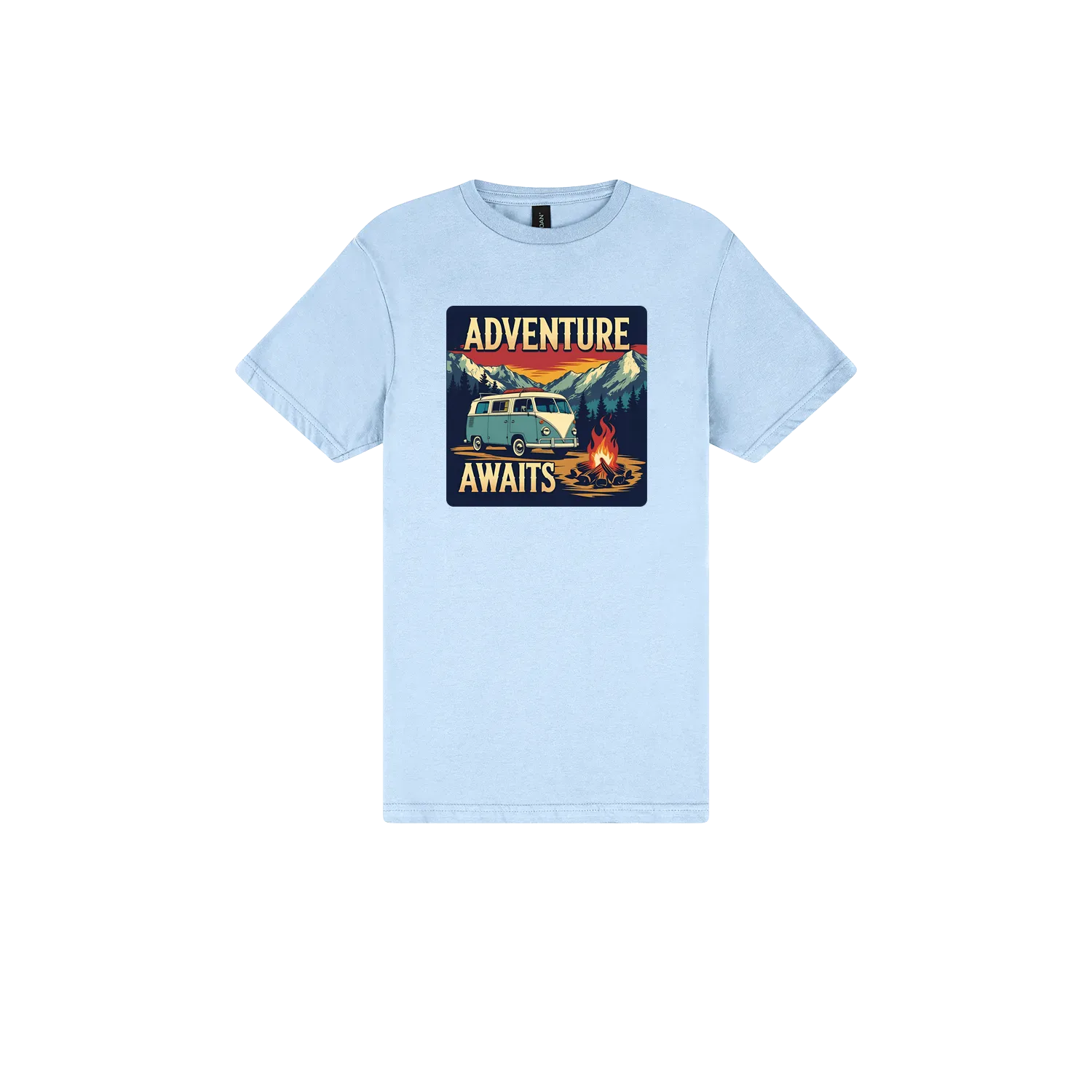 Light Blue front flat lay