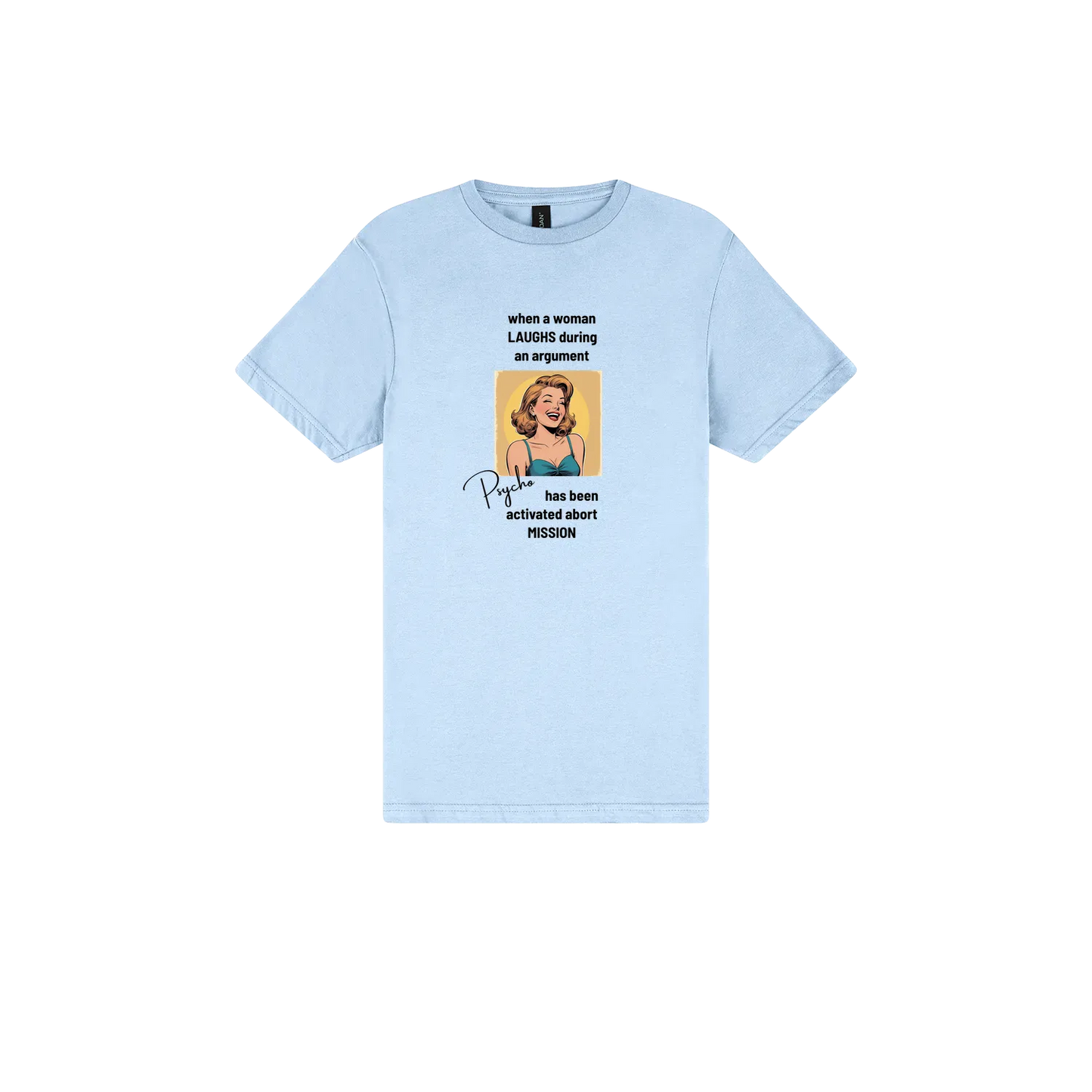 Light Blue front flat lay