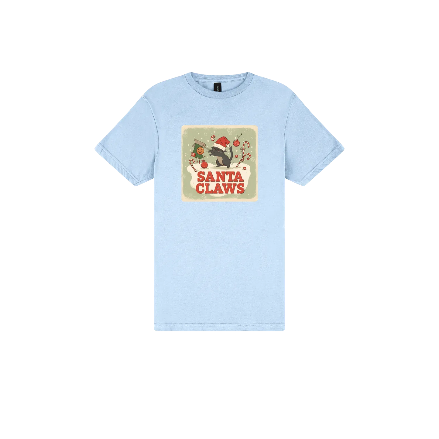 Light Blue front flat lay