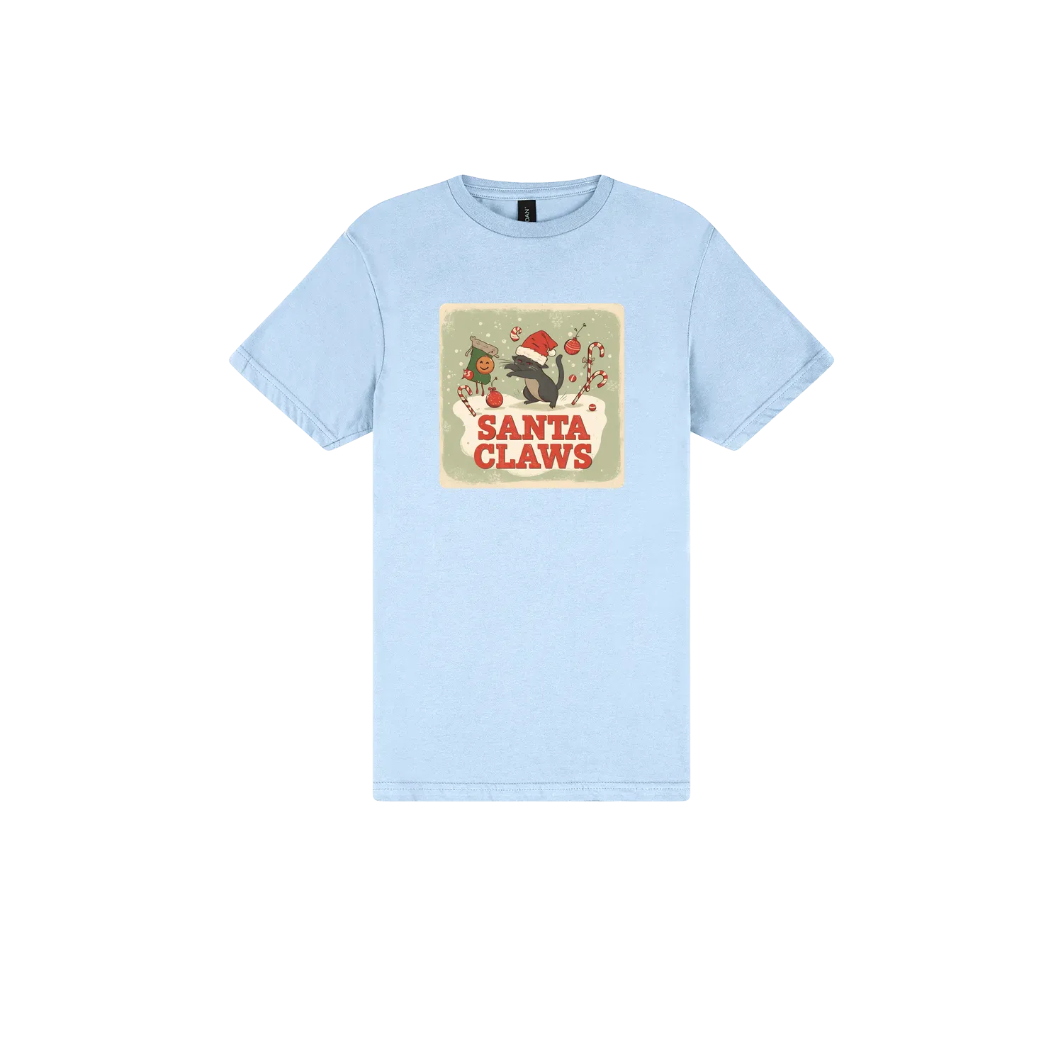 Light Blue front flat lay