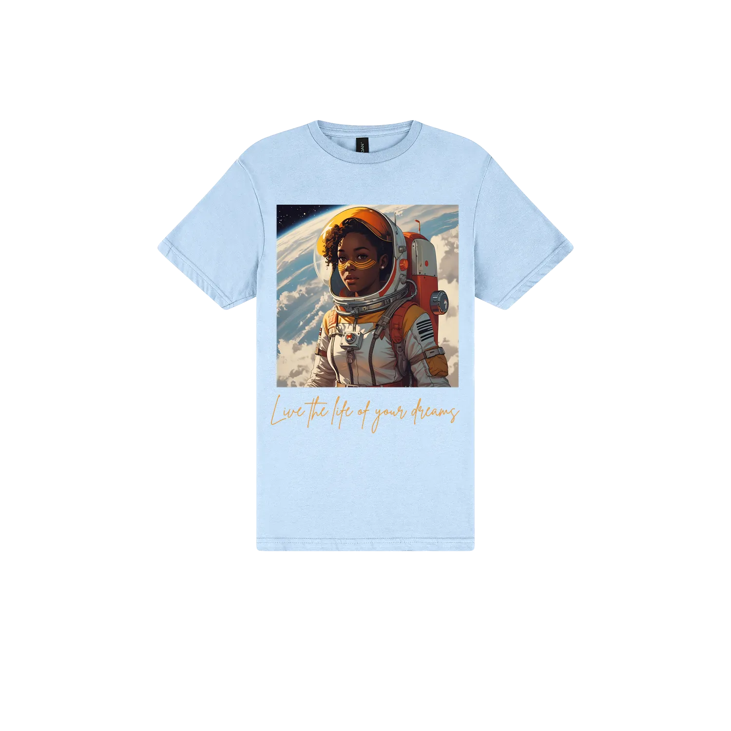 Light Blue front flat lay