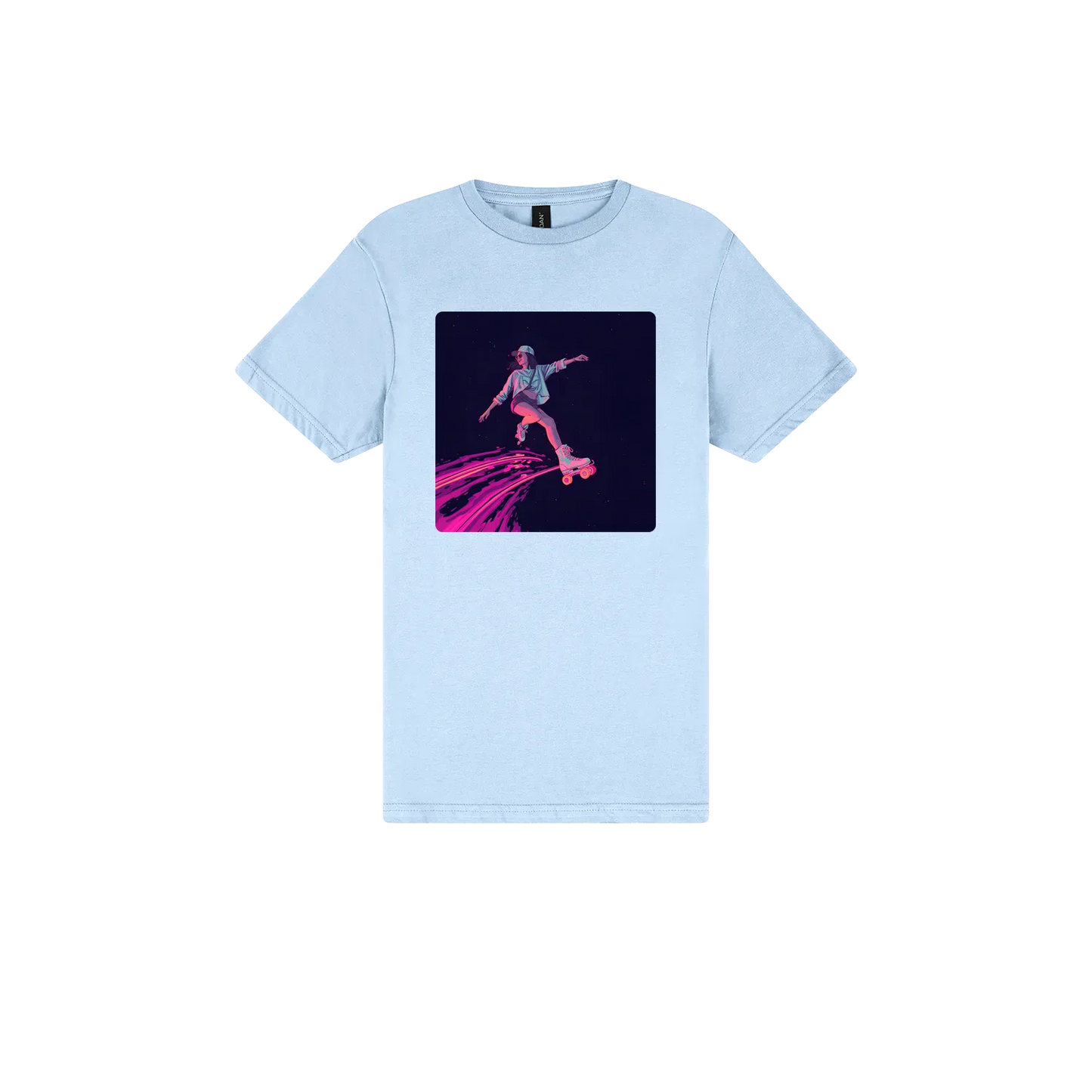 Light Blue front flat lay