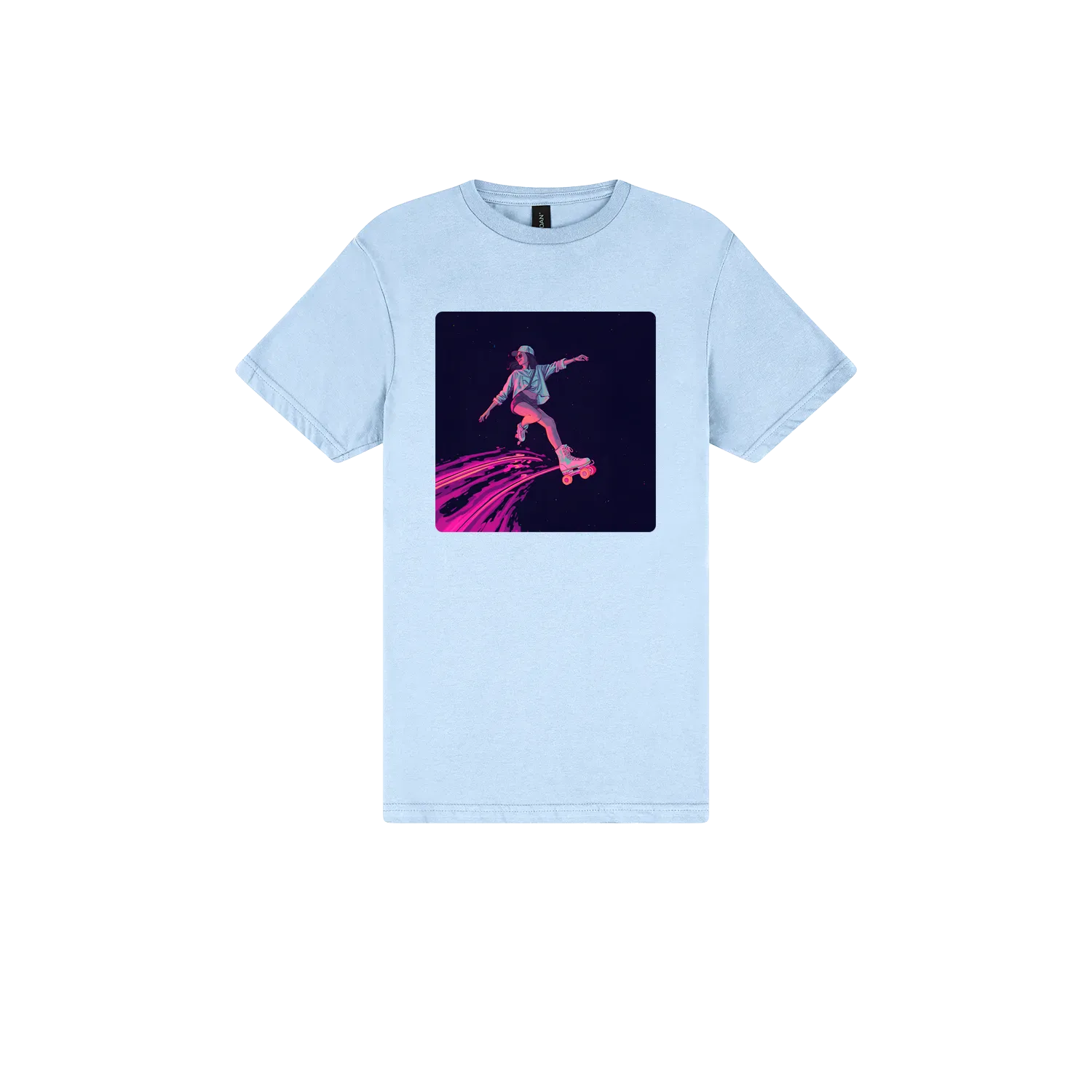 Light Blue front flat lay