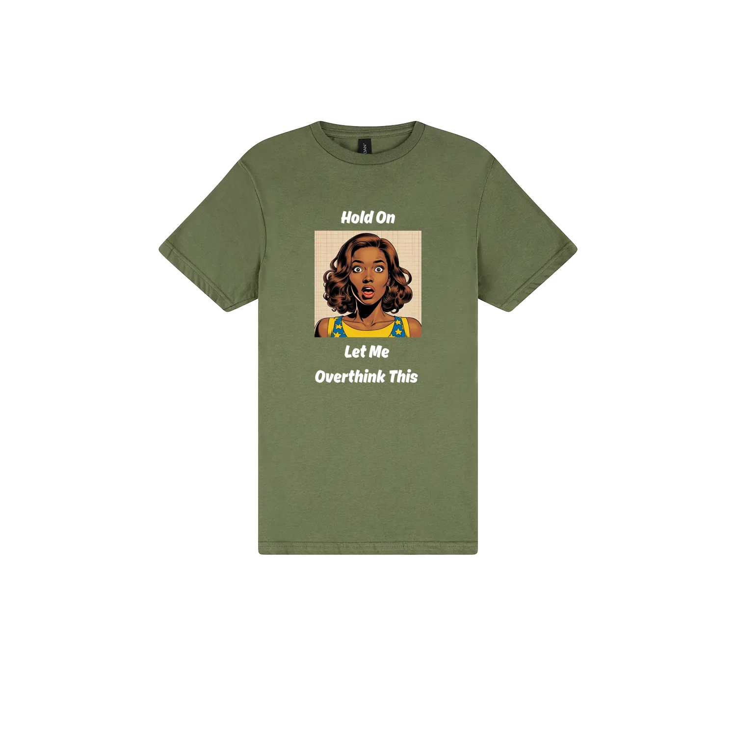 Military Green front flat lay