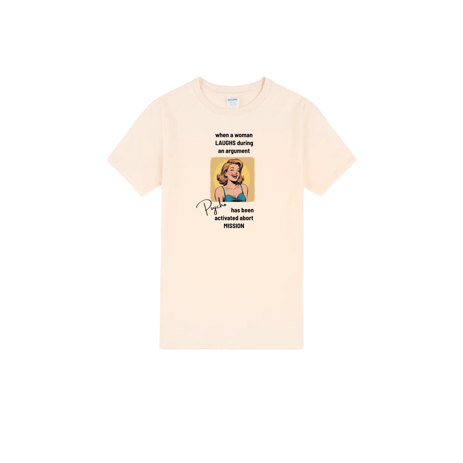 Natural front flat lay