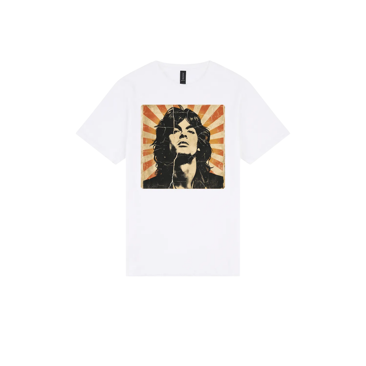 White front flat lay