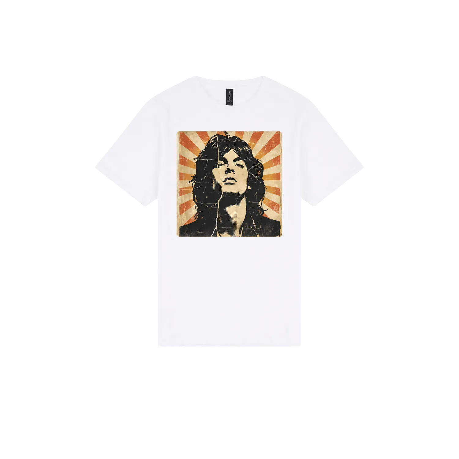 White front flat lay