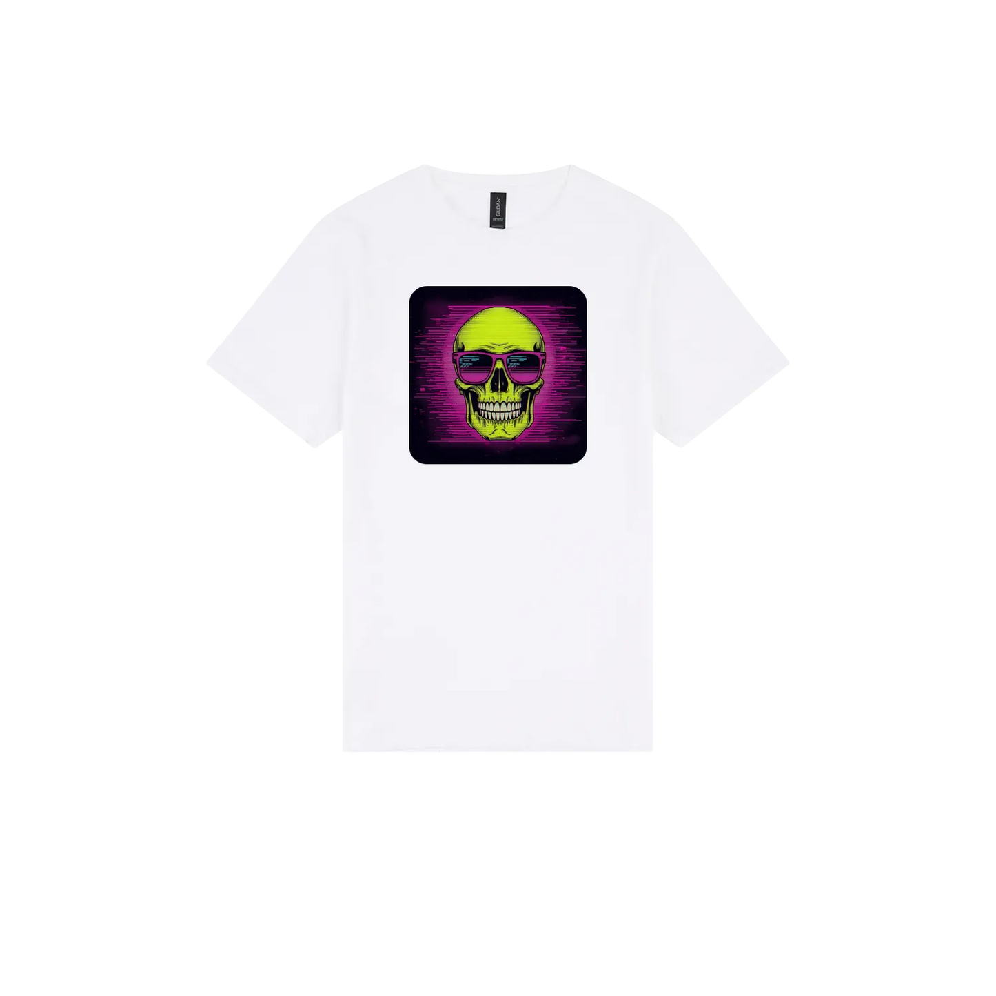 White front flat lay