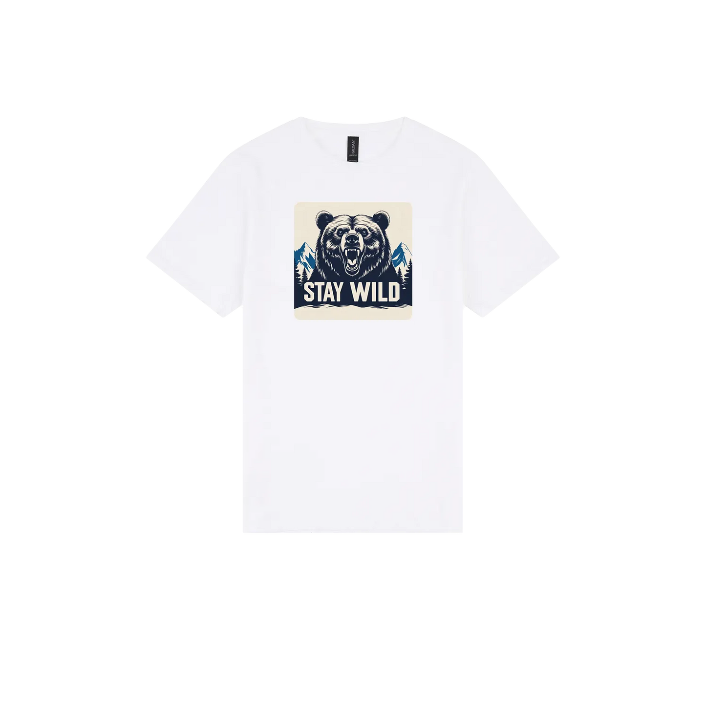 White front flat lay