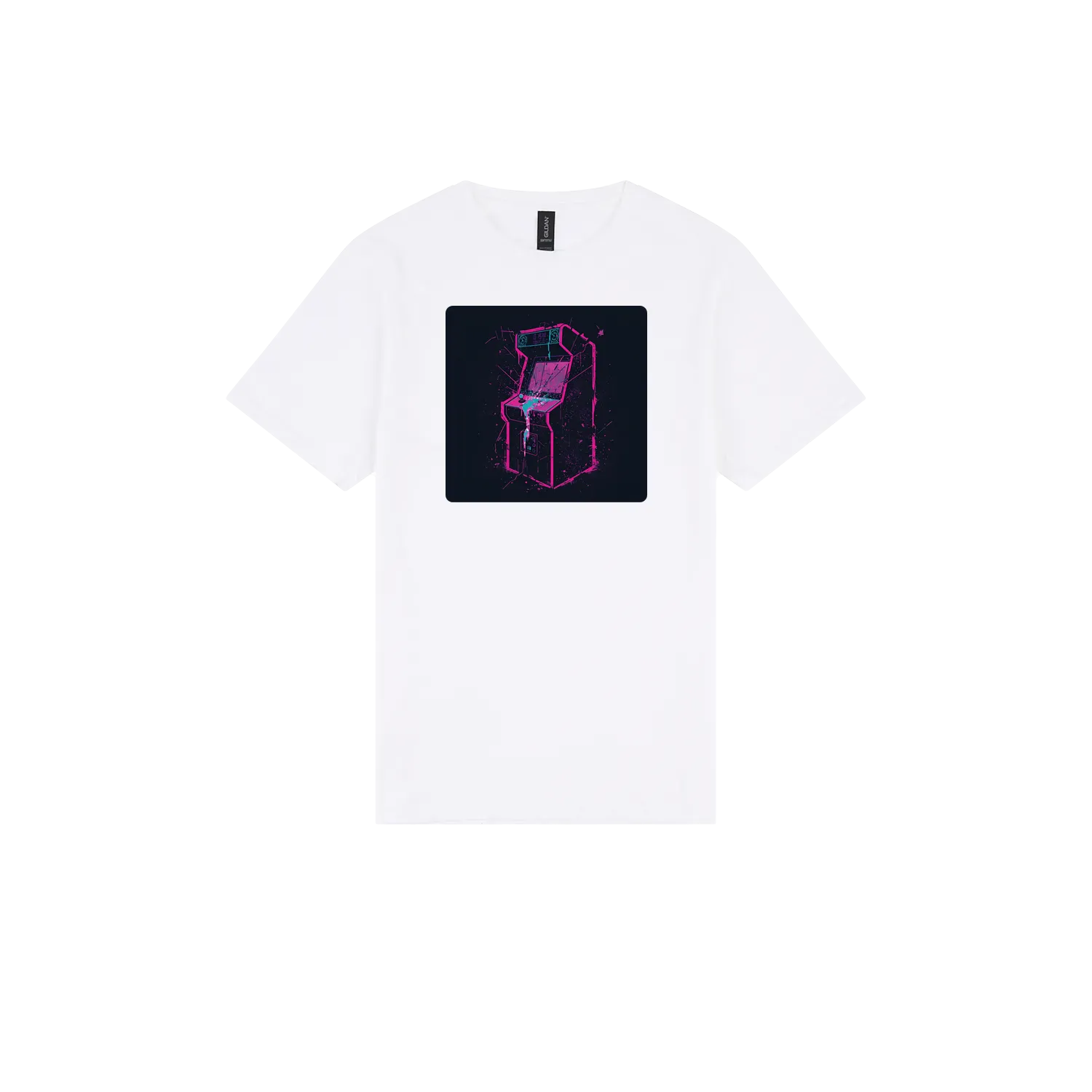 White front flat lay