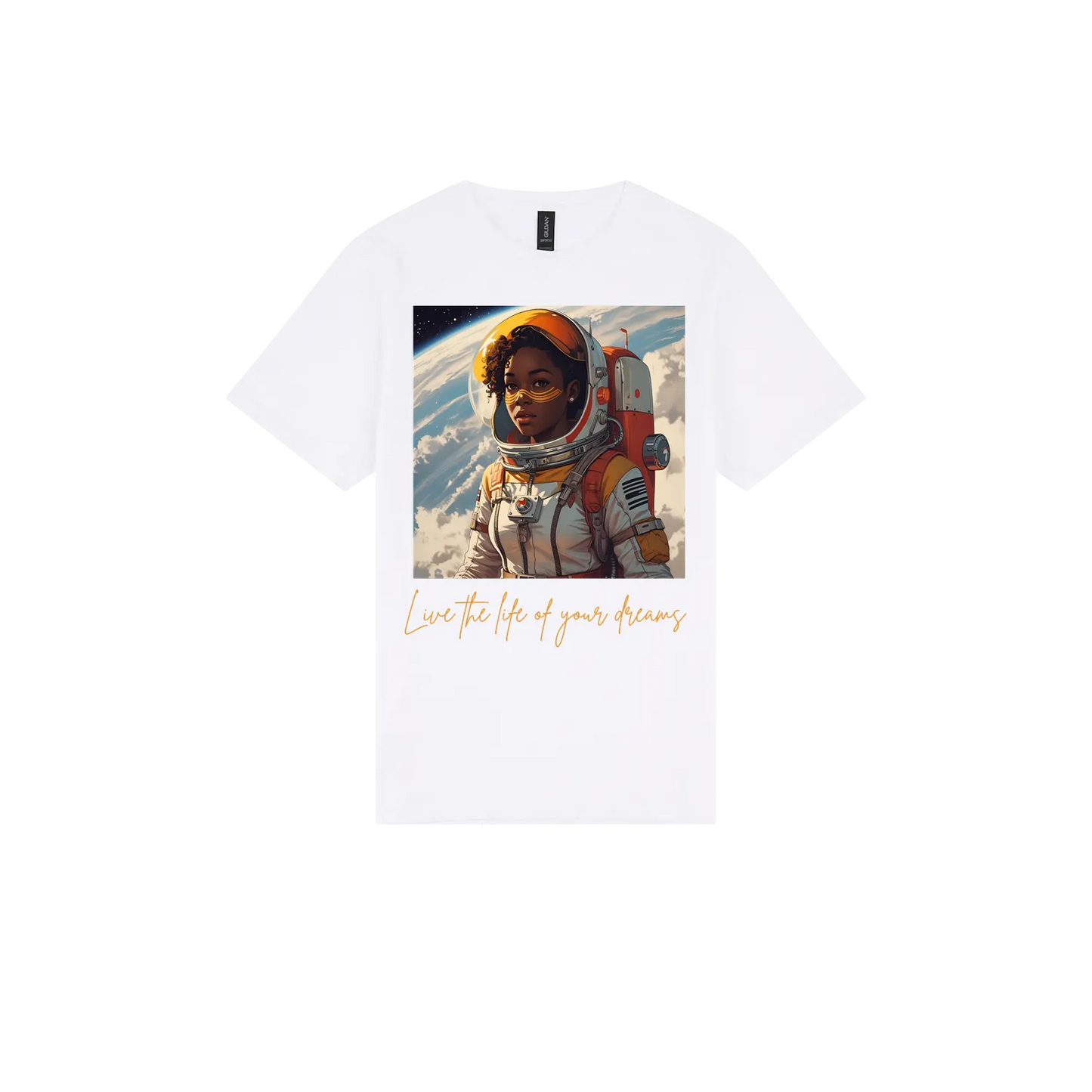 White front flat lay