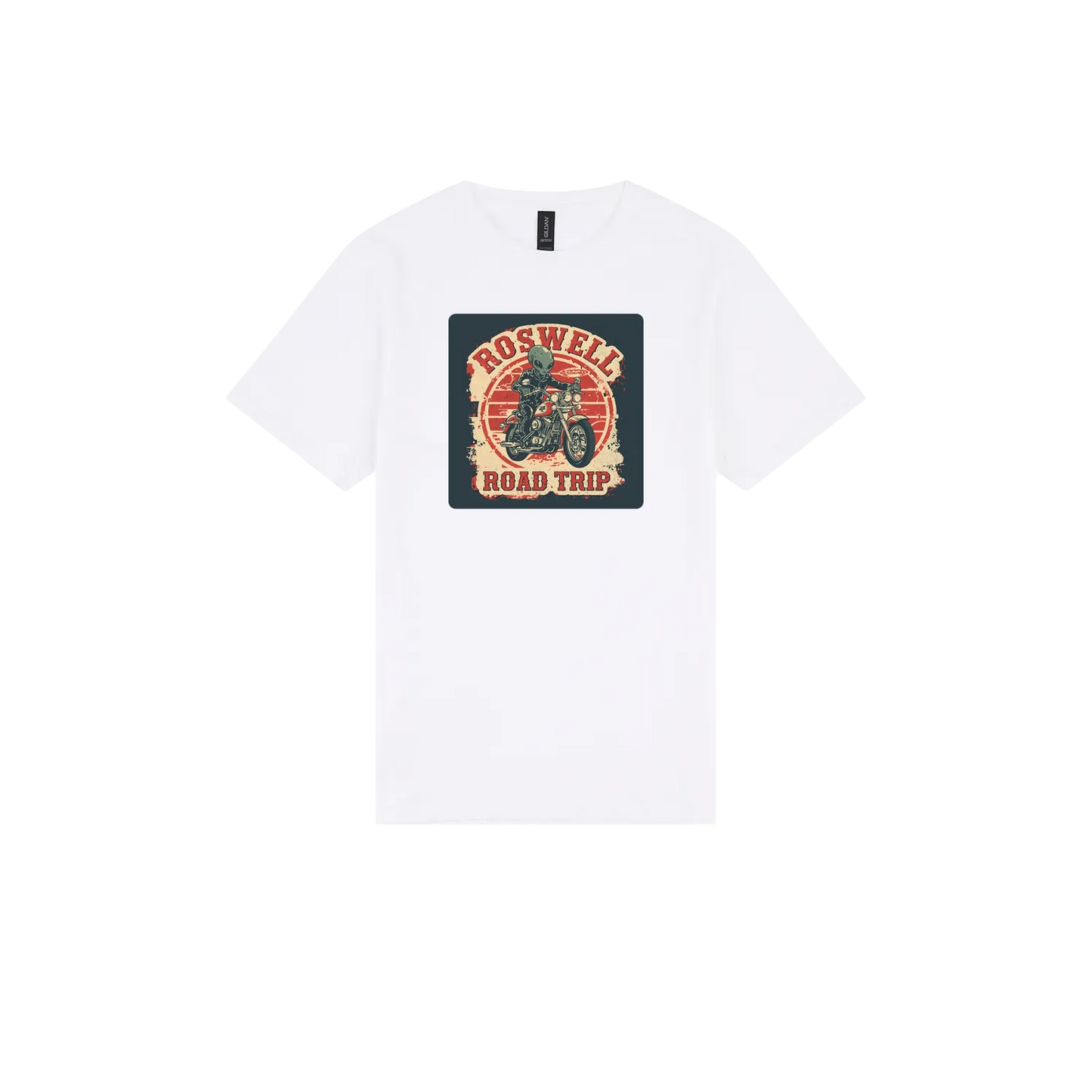 White front flat lay