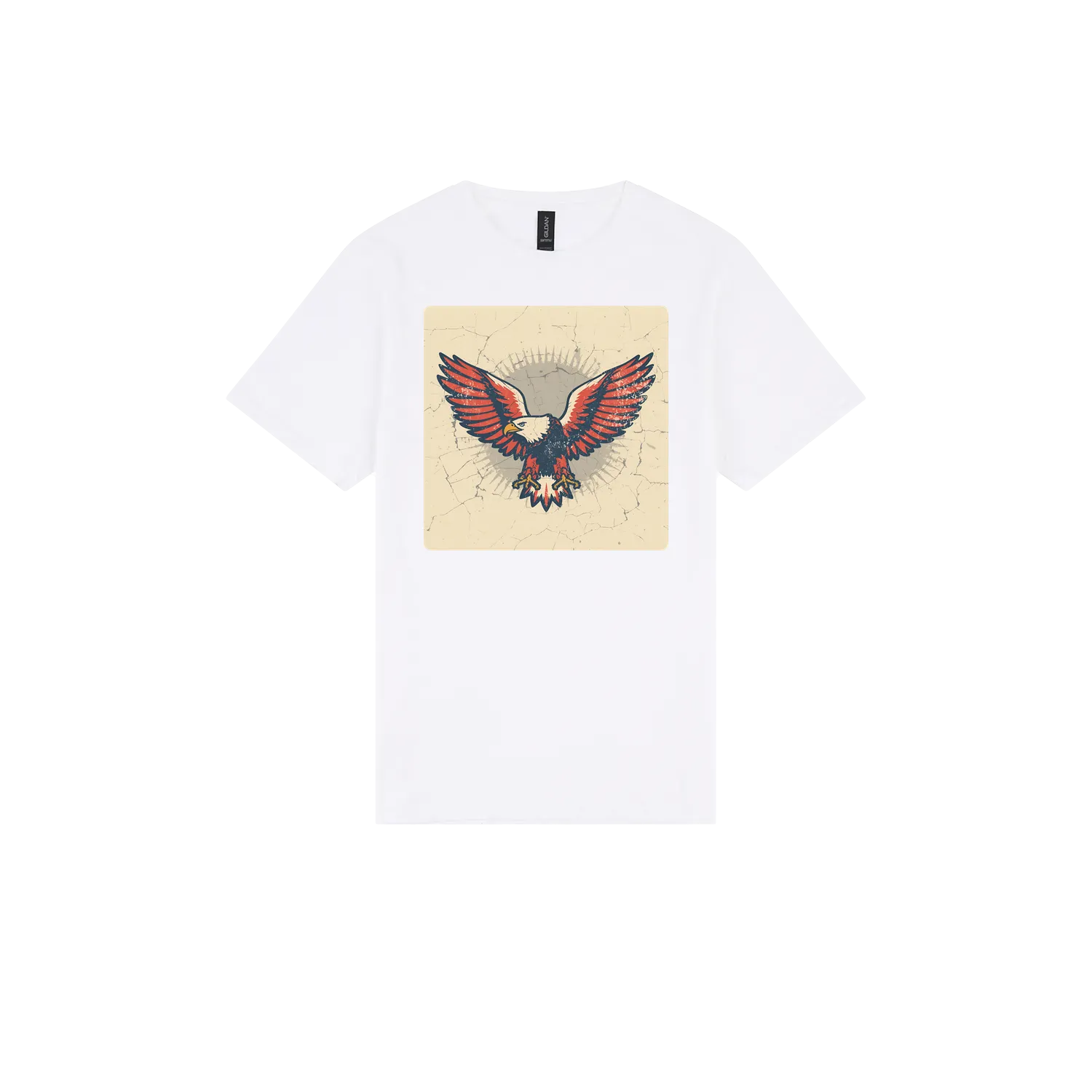 White front flat lay