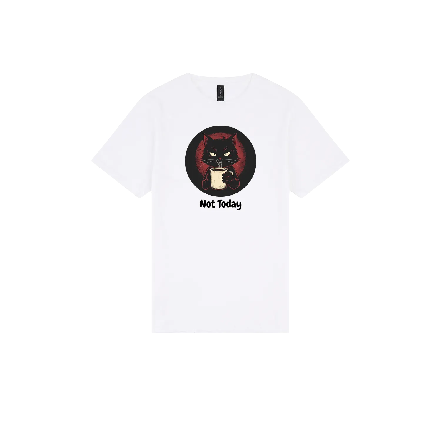 White front flat lay