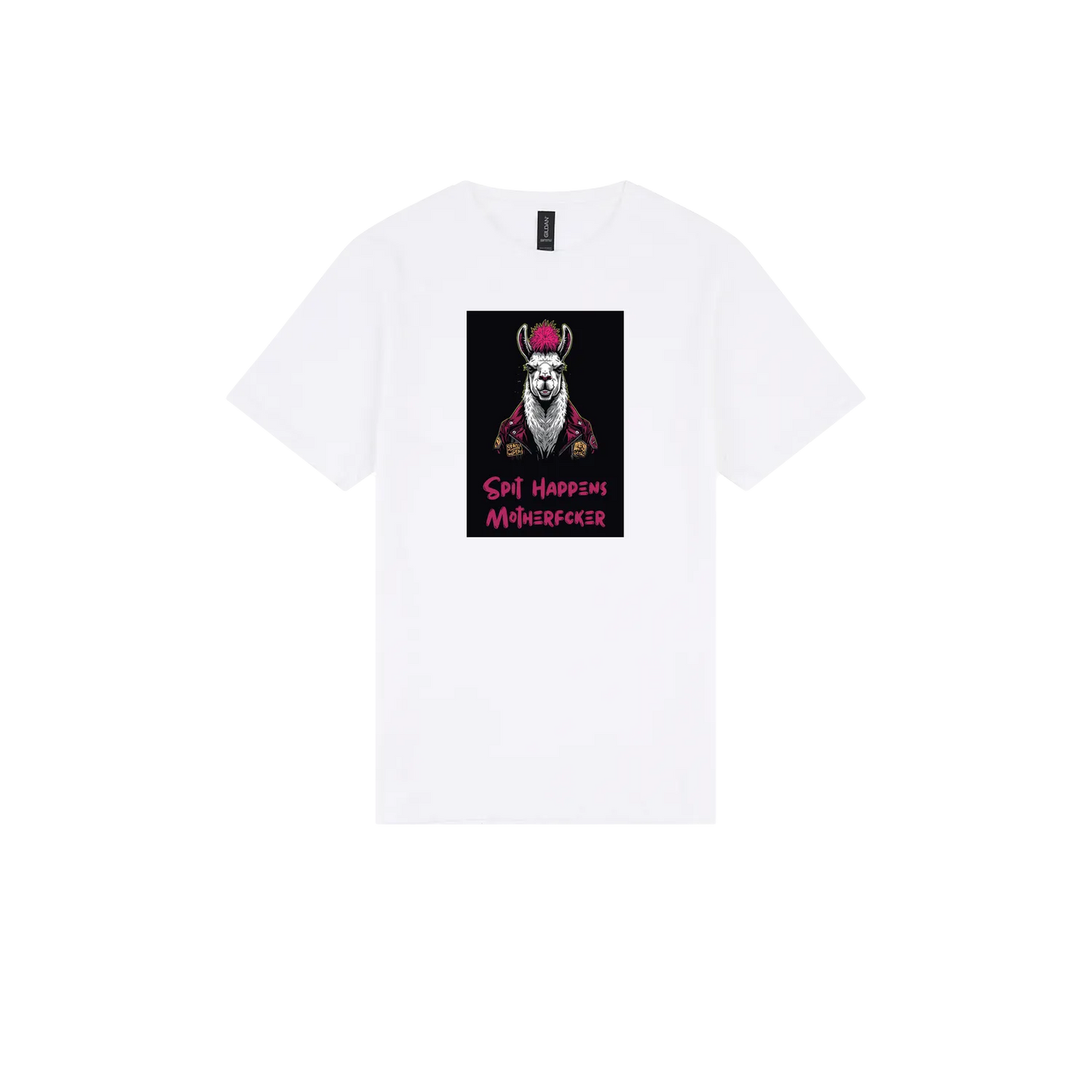 White front flat lay