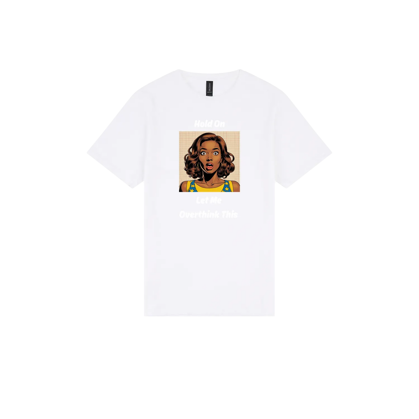 White front flat lay