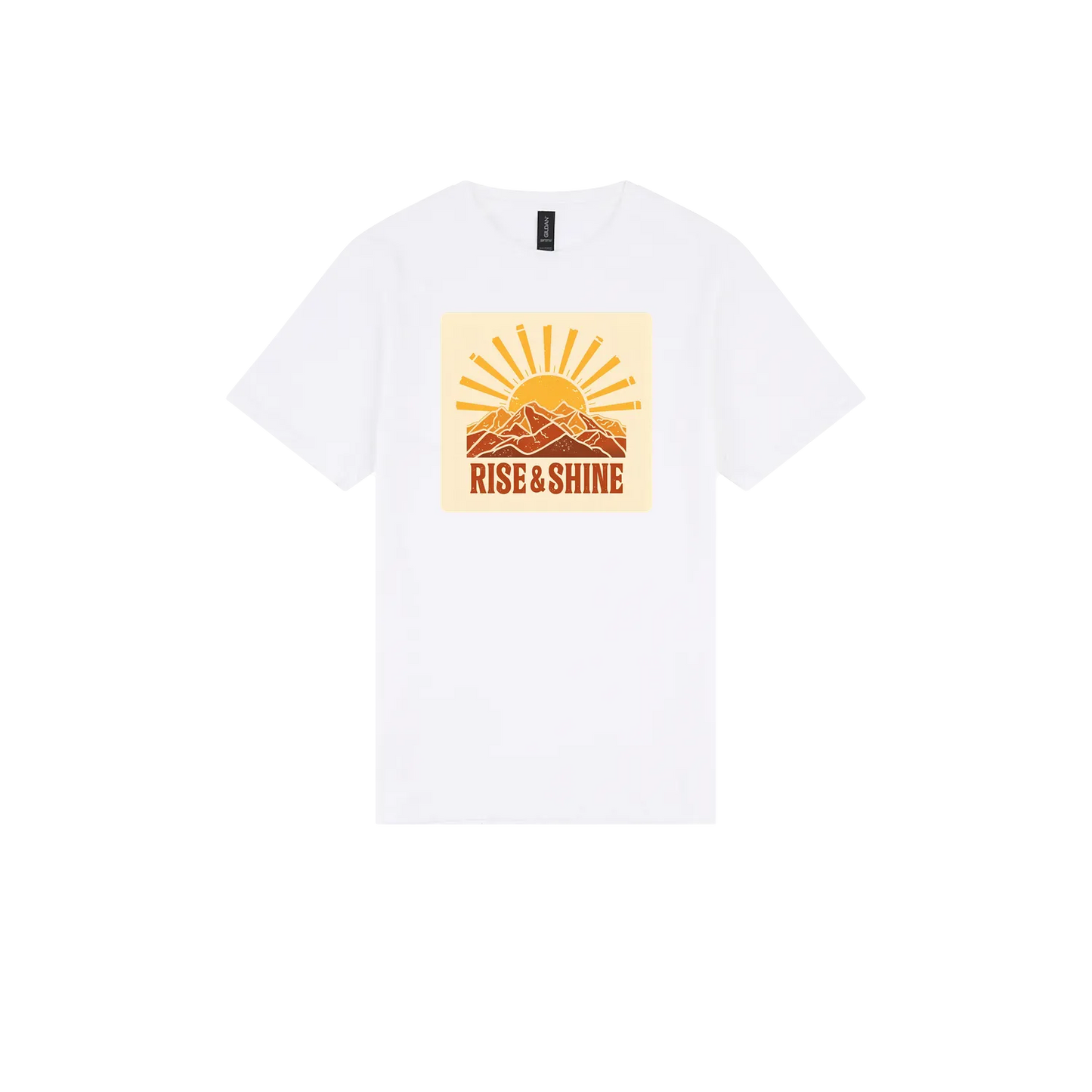 White front flat lay