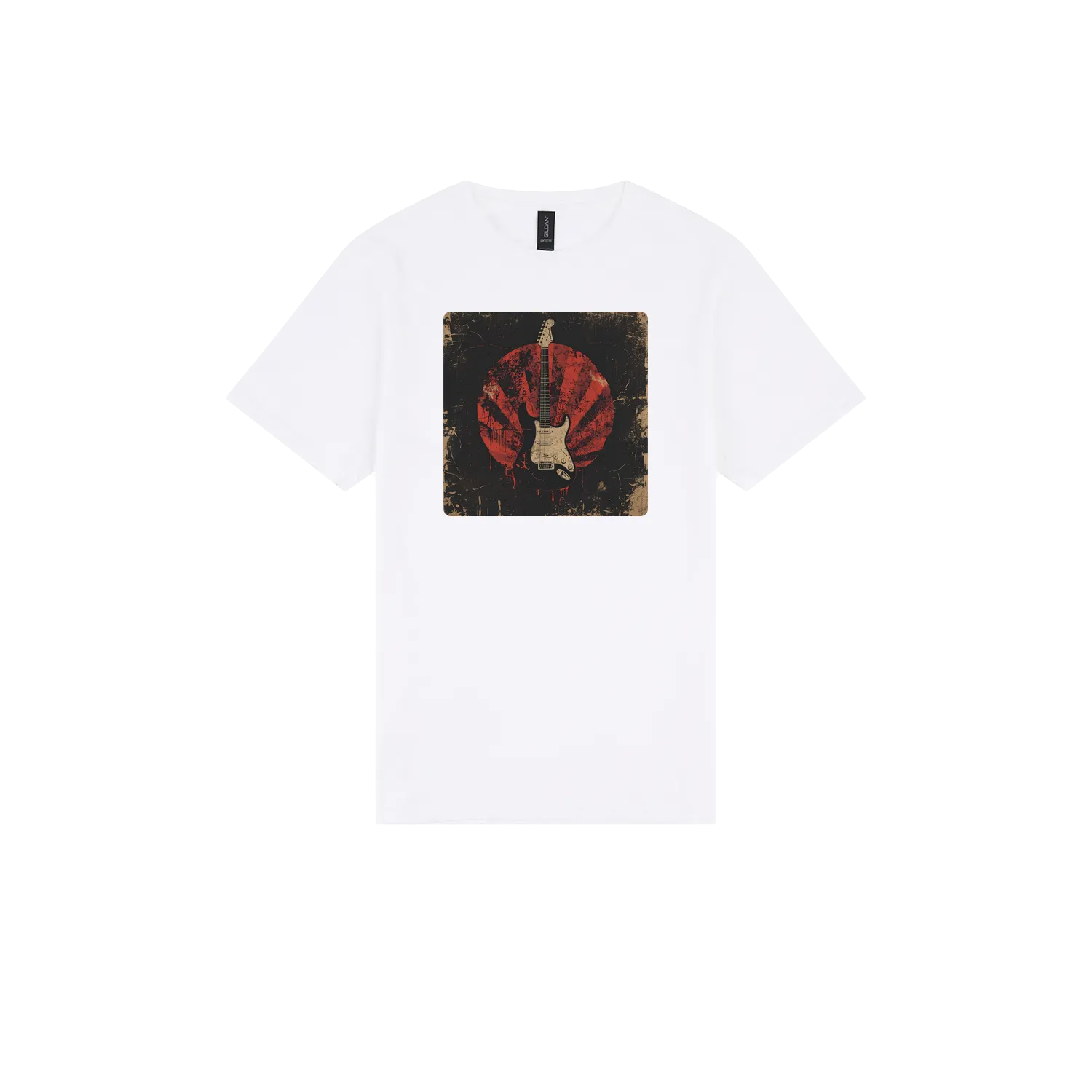 White front flat lay