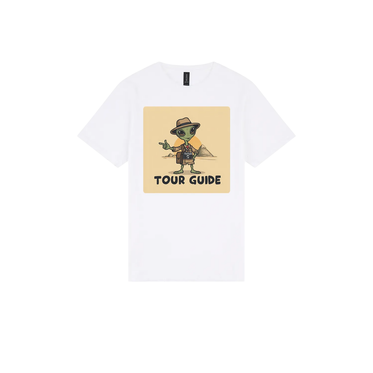 White front flat lay