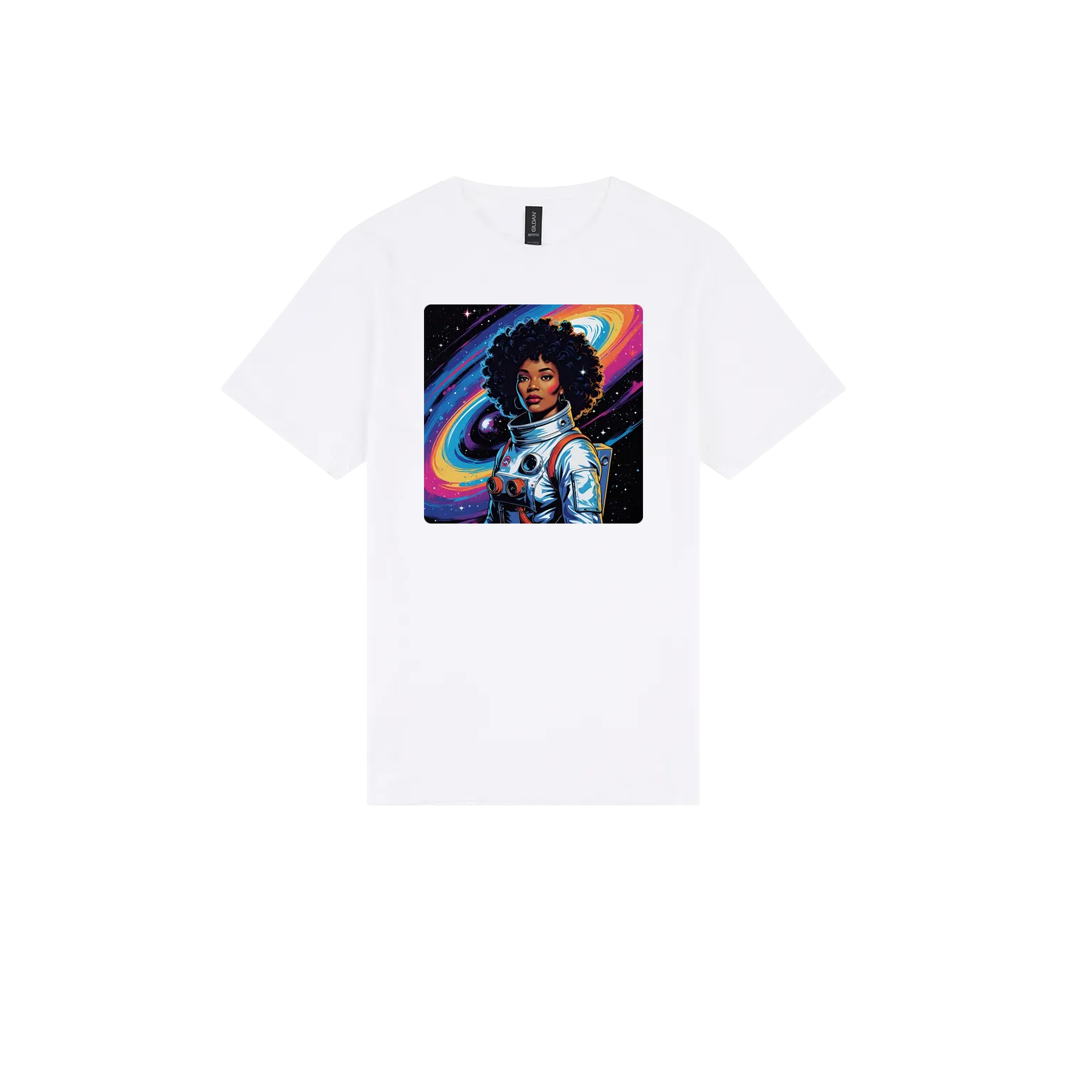 White front flat lay